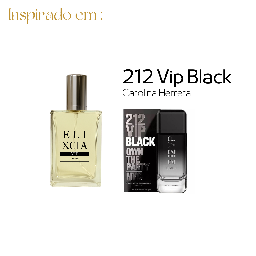 Vip - Inspiração Olfativa 212 Vip Black - 50ml