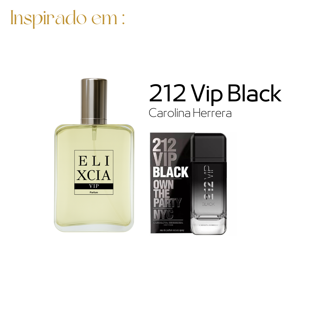 Vip - Inspiração Olfativa 212 Vip Black - 100ml