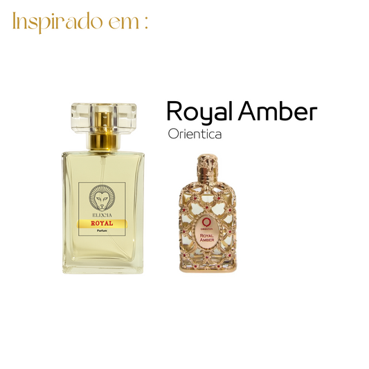 Royal - Inspiração Olfativa Royal Amber de Orientica - 50ml